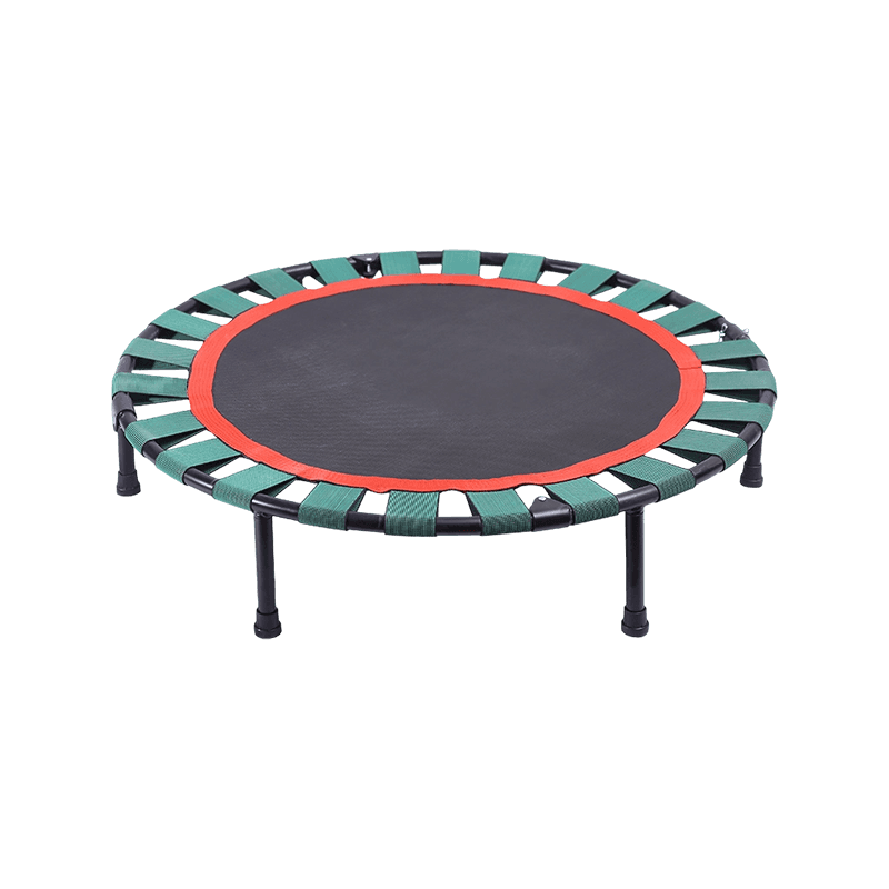 Mini trampolín interior redondo con cinturón de 36 pulgadas sin pasamanos
