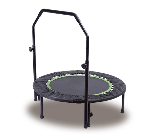 Mini trampolín con asa