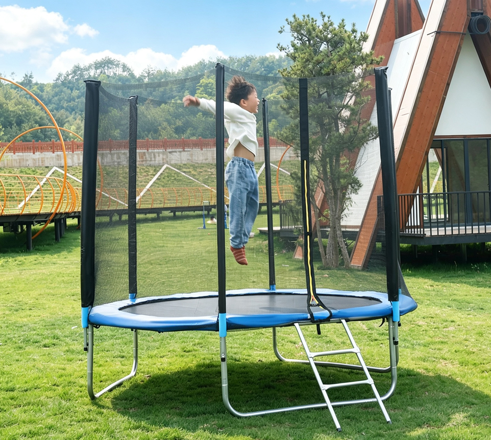 Trampolín con Red Exterior
