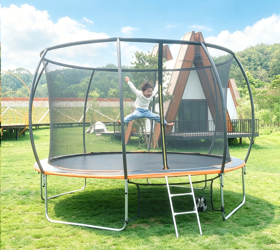 Trampolín con Red Interior